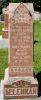 Photo of headstones/thumb_Duncan McLennan d1898 & Mary Fraser d1908 hdstn Kenyon Pres Cem, Ontario 